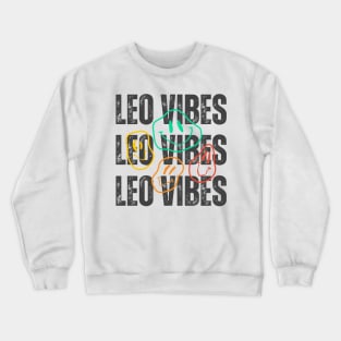 Leo Vibes Crewneck Sweatshirt